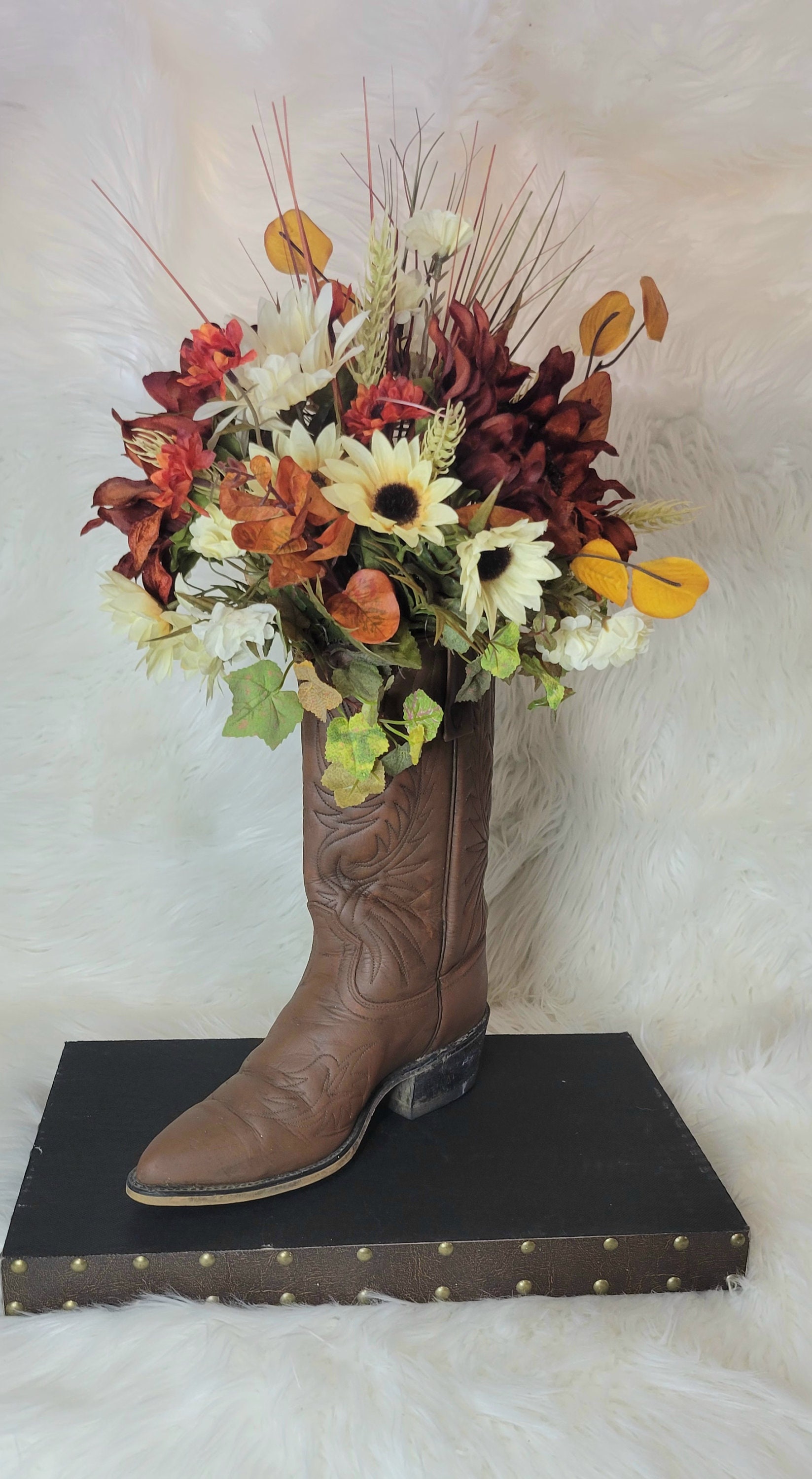 Cowboy boots hotsell with flowers