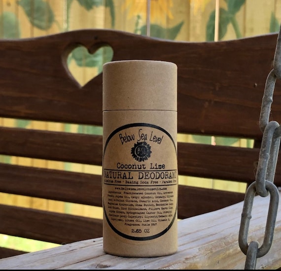 NATURAL DEODORANT / Aluminum Free / Baking Soda Free / Beeswax Free / For Men and Women / Gentle / Sensitive Skin / with Magnesium & Zinc