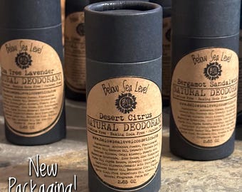 Natural Deodorant | Coconut Lime | Aluminum Free Deodorant | Handmade | Gentle Underarm Care