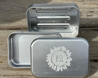 Soap Travel Tin | Rectangle | Zero Waste Skincare Storage