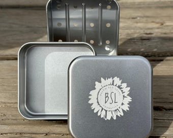 Shampoo Bar Travel Tin | Zero Waste Container