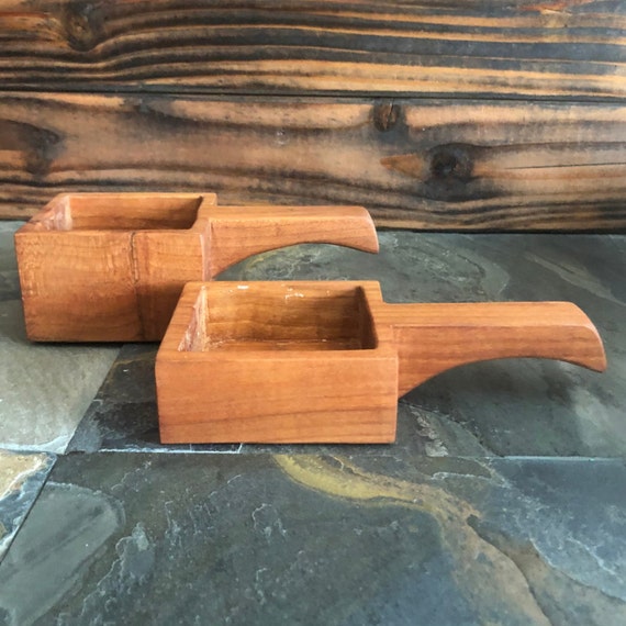 CHERRY WOOD Shaving Box / Made In The USA / Shaving Bowl / Soap Box / Handmade / Historic Reproduction