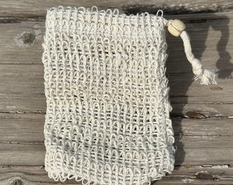 Sisal Exfoliating Soap Bag