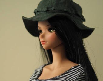 Smart Doll, BJD SD size linen bucket hat