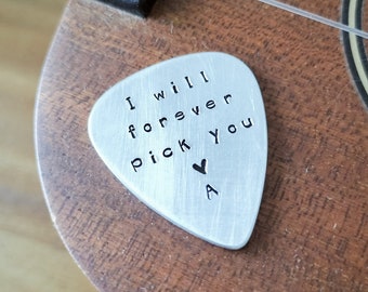 Customised Guitar Pick, Anniversary Gift for Him, Husband Gift Ideas, Valentines Gift for Him, Gift for music lovers, Sentimental Gift Him