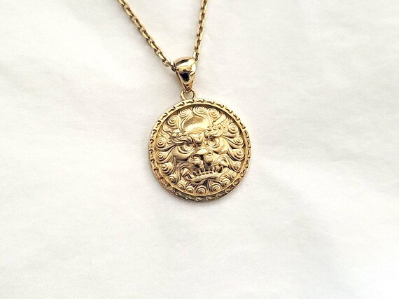 Korean 18k hotsell gold necklace