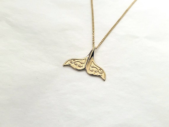 14K Solid Gold Fish Tail Pendant, Whale Pendant, Whale Tail Necklace,  Animal Pendant, Sealife Jewelry, Summer Jewelry, Fish Pendant, for Her -  Etsy