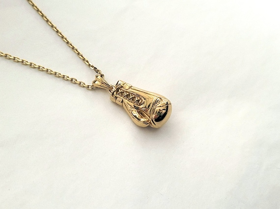 14kt golden glove necklace | Luna Skye