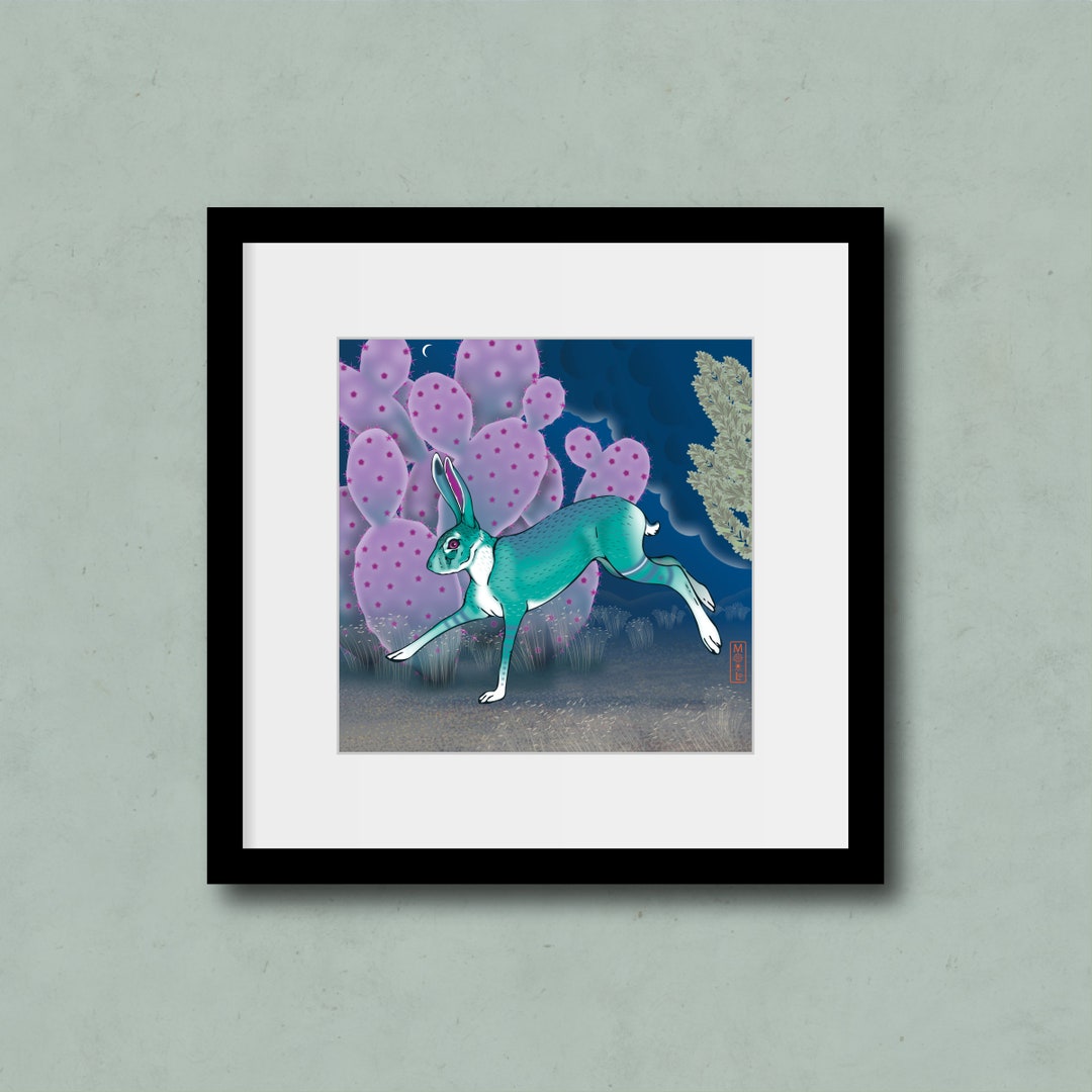 Jackrabbit - Unframed - Etsy