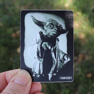 The Space Wizard Vinyl Sticker