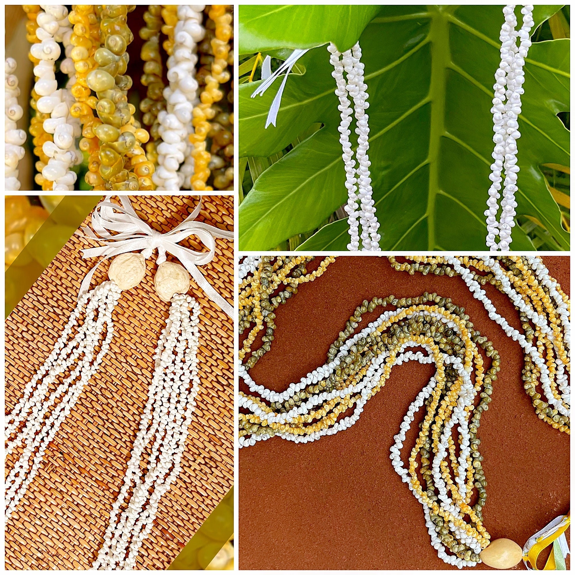 Niihau shell lei - Etsy 日本