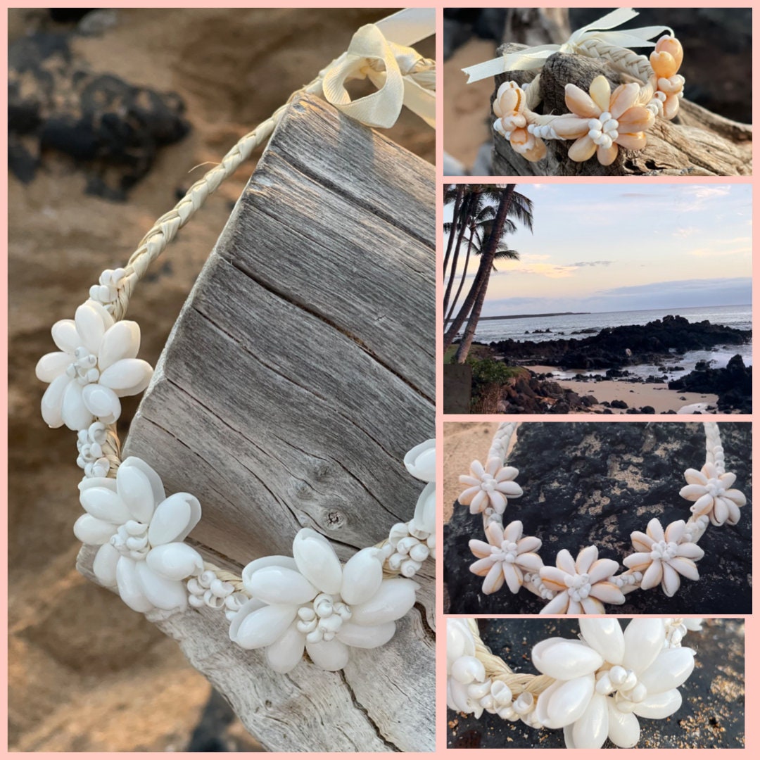 Heishi Clam Shell Bracelets/czech Flower Beads/dainty Fun Bracelets/friendship  Bracelets/stack Bracelets/great Gift Idea 