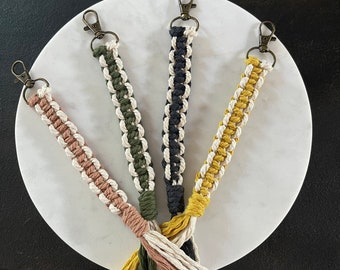 Makramee Schlüsselanhänger