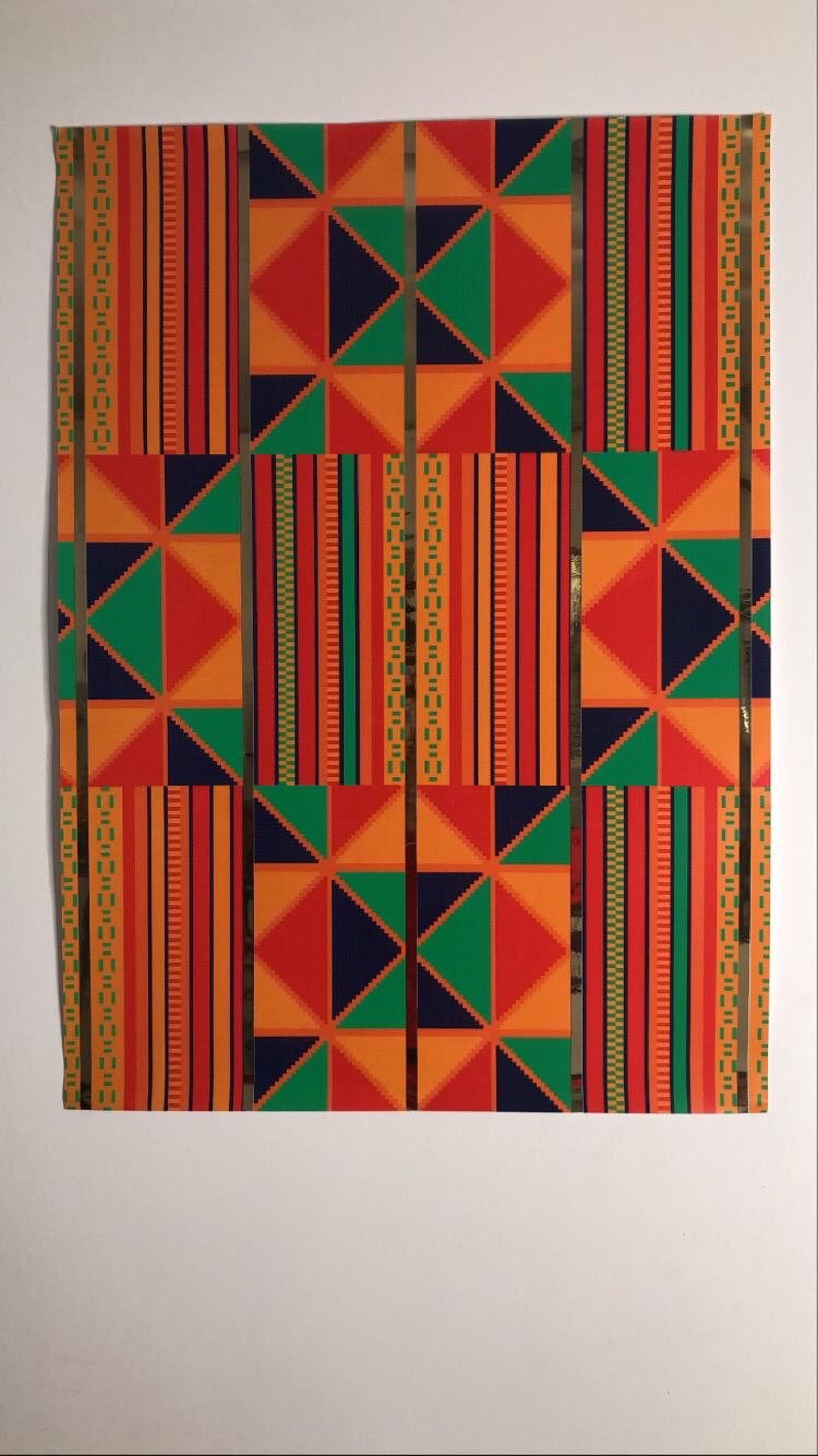 African Print Wrapping Paper / Premium Gift Wrap. Etsy