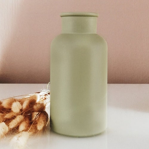 Sage Green Decor Vase Color Green Home Room Terracotta Decor Etsy