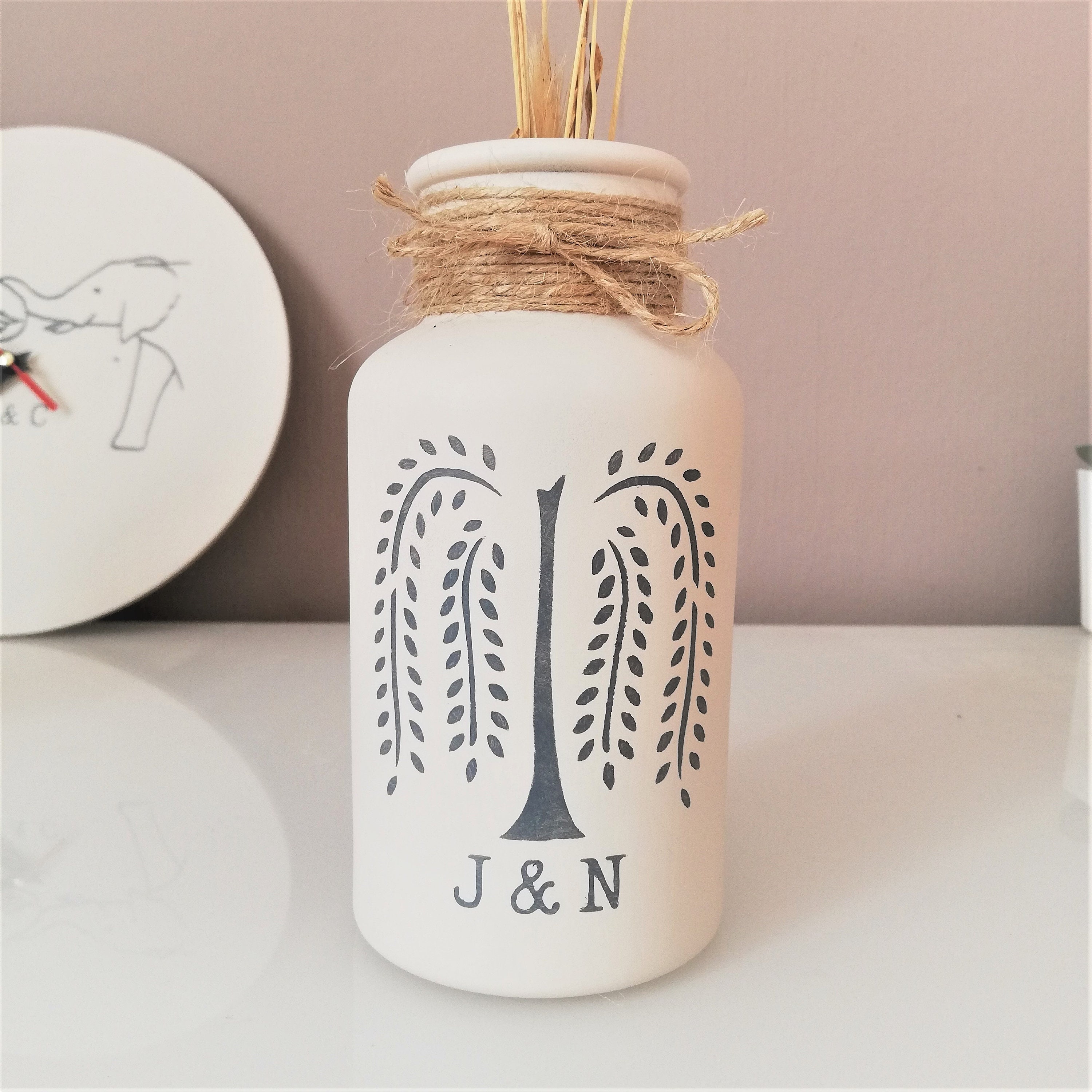 Willow Anniversary Gifts 9th 9 Ninth Anniversary Gift for Her Etsy