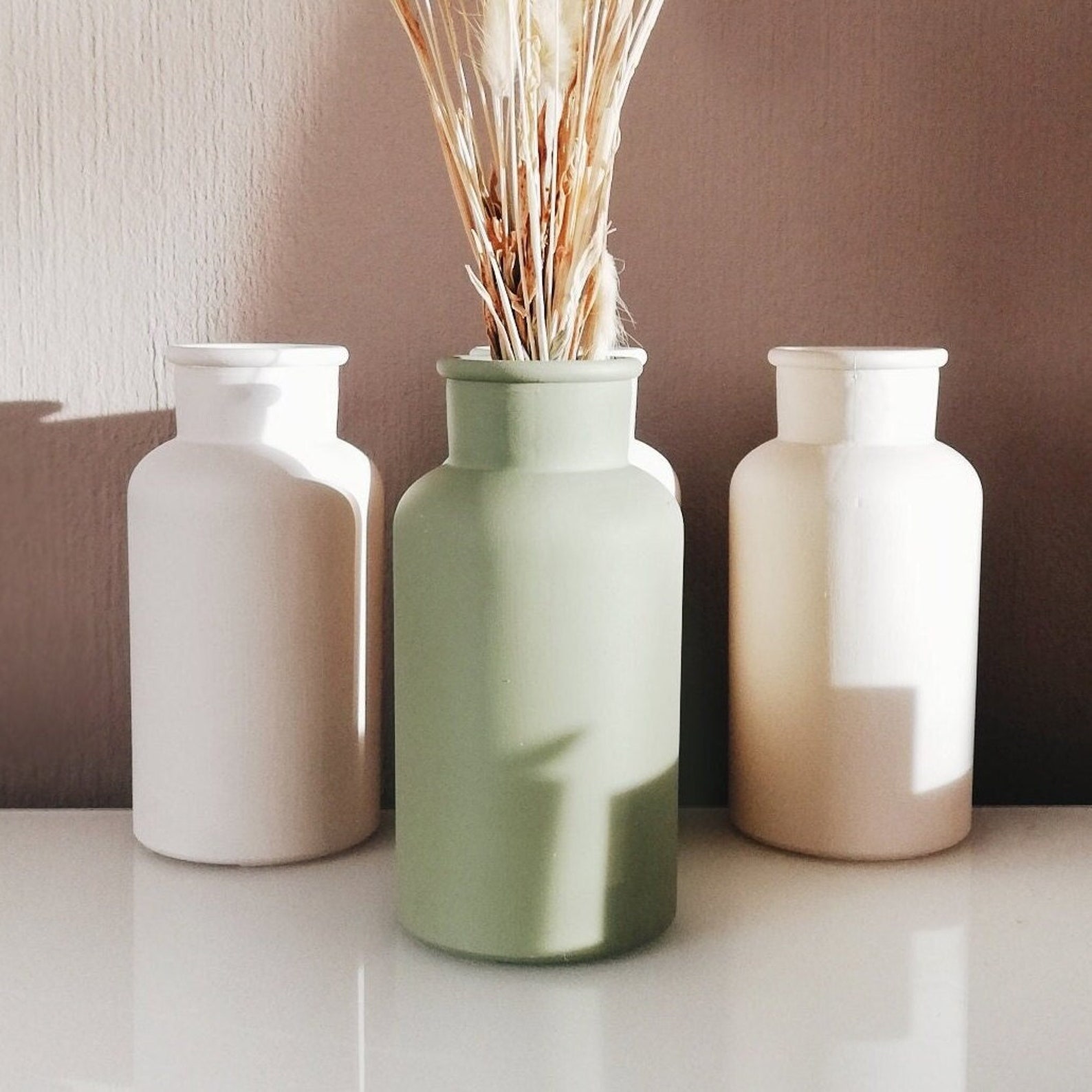 Sage Green Vase Sage Color Decor Pottery Vase Sage Green Etsy