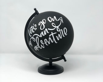 IKEA LINDRANDE Decoration Earth Globe Black 11