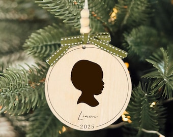 Custom Silhouette Ornament