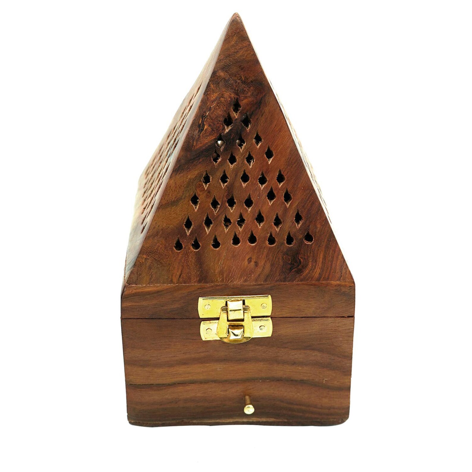 Handmade Sheesham Wooden Incense Box Holder/Dhoop Stand Ash Etsy