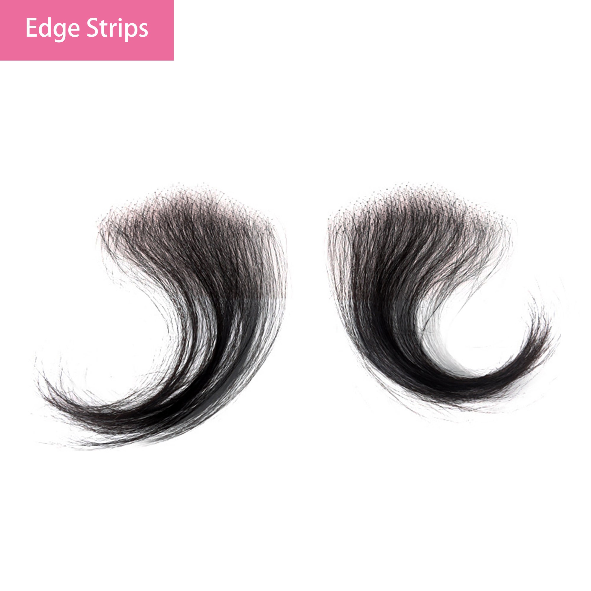 HD Lace Baby Hair Stripes Human Hair Fluffy Baby Hair Edge Stripes Reusable  Lace Hairline Pre Plucked with Baby Hair for Women - AliExpress