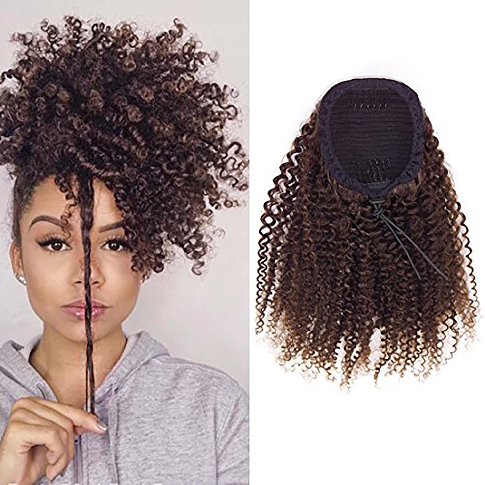 Curly Ponytail - Etsy Curly Ponytail - Etsy