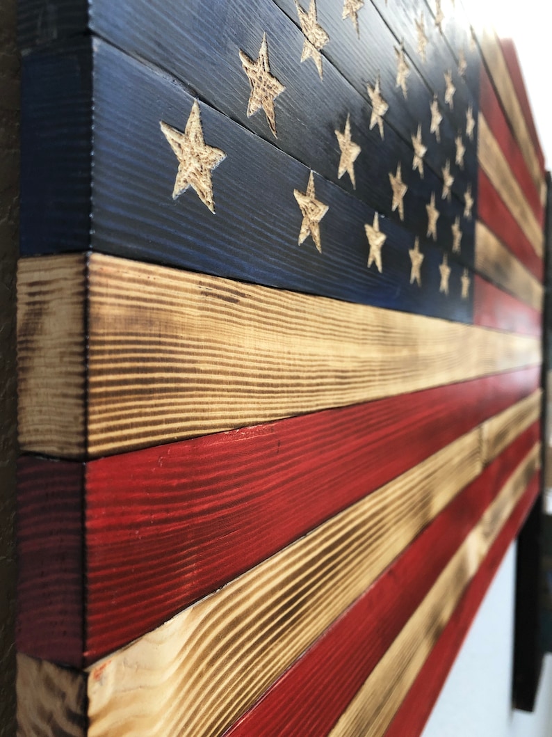 Wooden American Flag Wall Art Hobby Lobby / United States