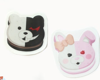 Monokuma Monomi Cookie Macaron Stickers