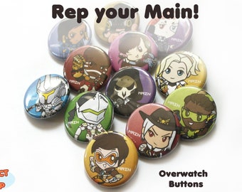 Overwatch Main Hero Buttons