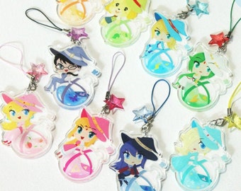 Smash Ultimate Witch Acrylic Charm Keychains (Single-Sided)