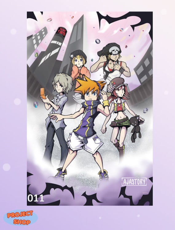 The World Ends With You 11x17 Inch Artwork Poster - Etsy