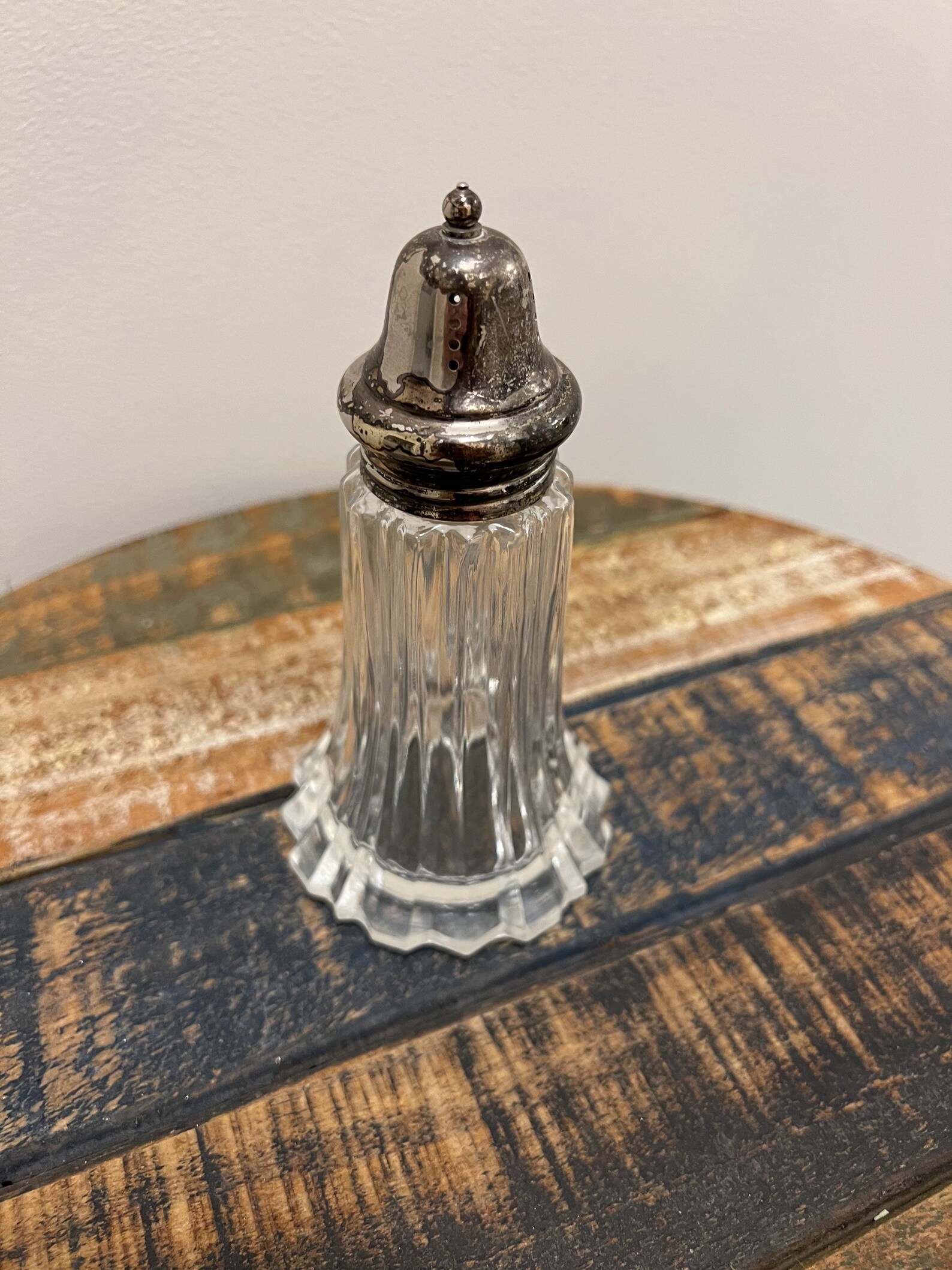 Vintage Sugar Shaker Glass Sifter Antique Powder Shaker Gift Etsy