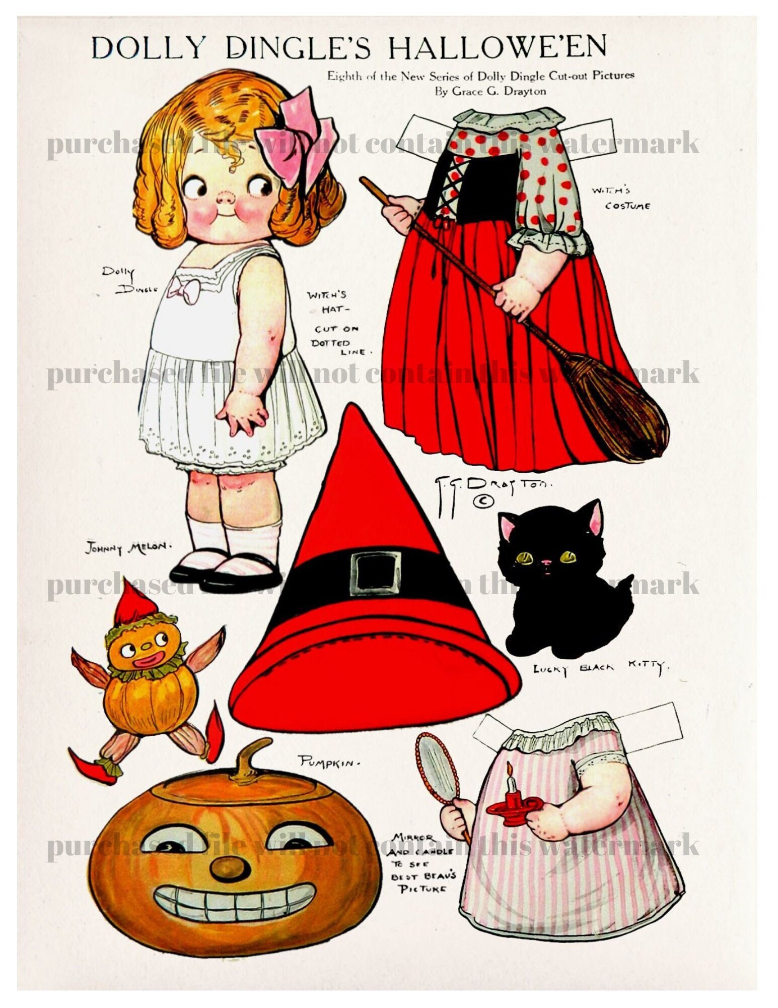 Retro Halloween Dress - Etsy