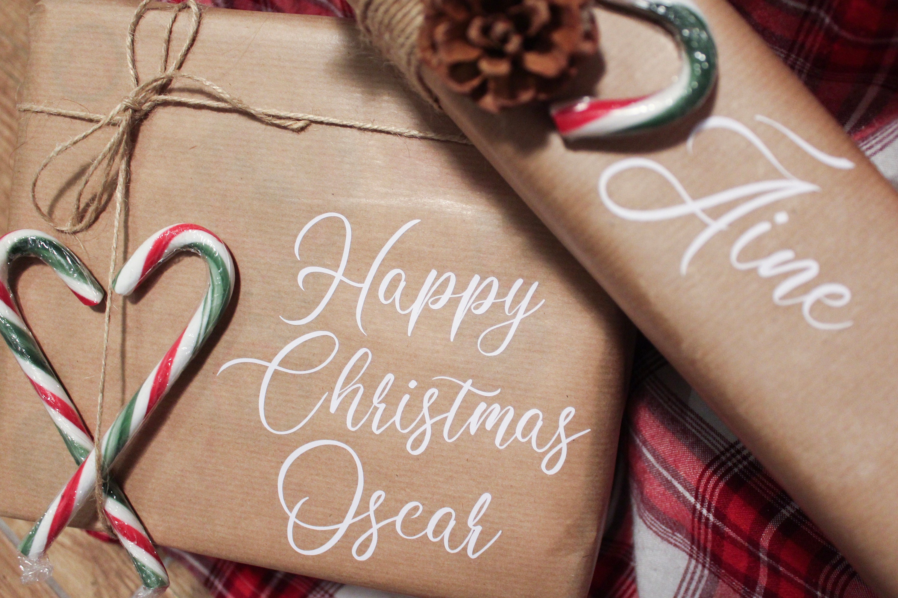 Custom Vinyl Labels for Gift Wrapping Etsy