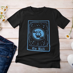 Carte de tarot de chemise de barde de D&D | Donjons et dragons T-shirt unisexe