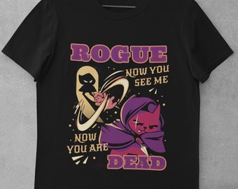 DnD Rogue Shirt, Sneak Attack T-Shirt, Dungeons & Dragons Rogue Gift