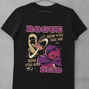DnD Rogue Shirt, Sneak Attack T-Shirt, Dungeons & Dragons Rogue Gift
