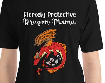 D&D Protective Dragon Mama Shirt | Dungeons and Dragons Mother's Day Gift