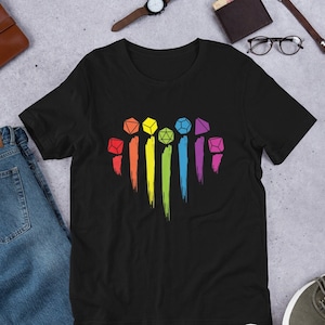 Dungeons and outlet dragons pride shirt