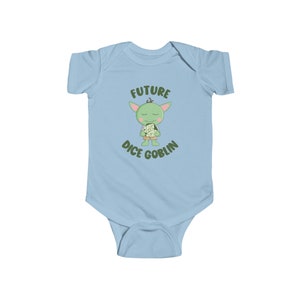 DnD Baby Bodysuit, Future Dice Goblin, Dungeons & Dragons Baby Clothes, DnD Baby Gift image 6
