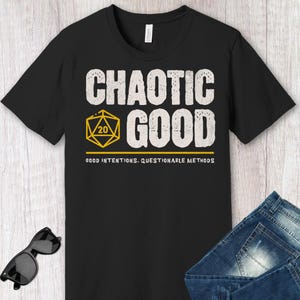Chaotic Good Shirt - DnD Alignment T-shirt - Dungeons & Dragons Tee