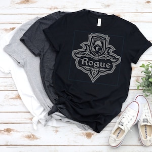 DnD Rogue Class Emblem Shirt - Unisex Dungeons and Dragons Tee