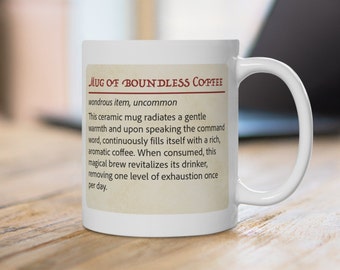 D&D Mug of Boundless Coffee