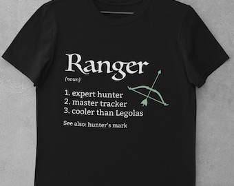 D&D Ranger Shirt | Dungeons and Dragons Class Definition Unisex T-Shirt