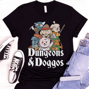Dungeons & Doggos Shirt | Dungeons and Dragons shirt