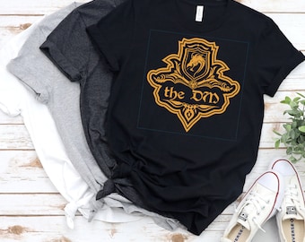 D&D DM Shirt | 1 Color Dungeon Master Emblem Unisex Tshirt | Dungeons and Dragons