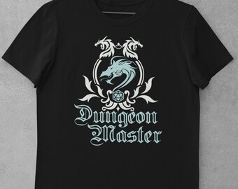 D&D Dungeon Master Shirt | Dungeons and Dragons Simple Emblem T-Shirt