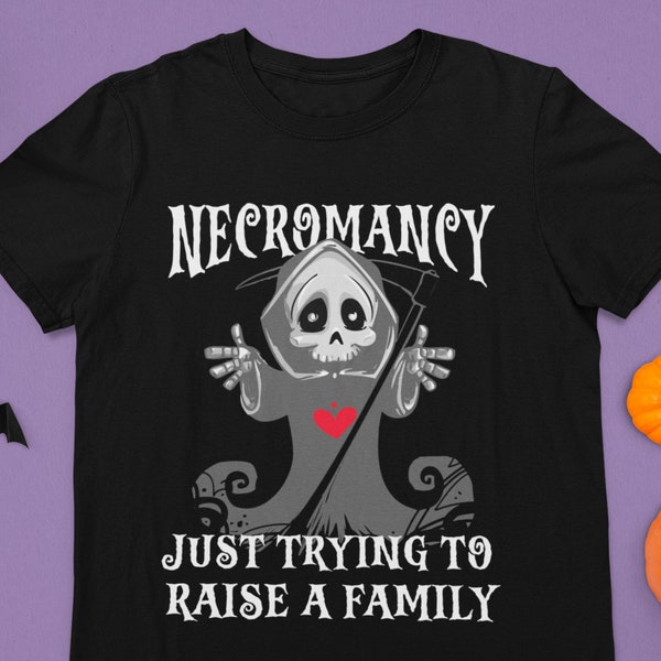 DnD Necromancer Shirt | Dungeons and Dragons Wizard Class Unisex T-Shirt | Necromancy Shirt