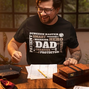 DnD Dad Shirt: Dungeons and Dragons Gift