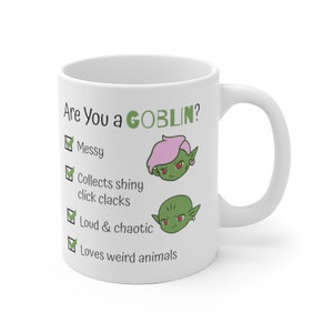 D&D Mug Goblin Personality Quiz Mug
